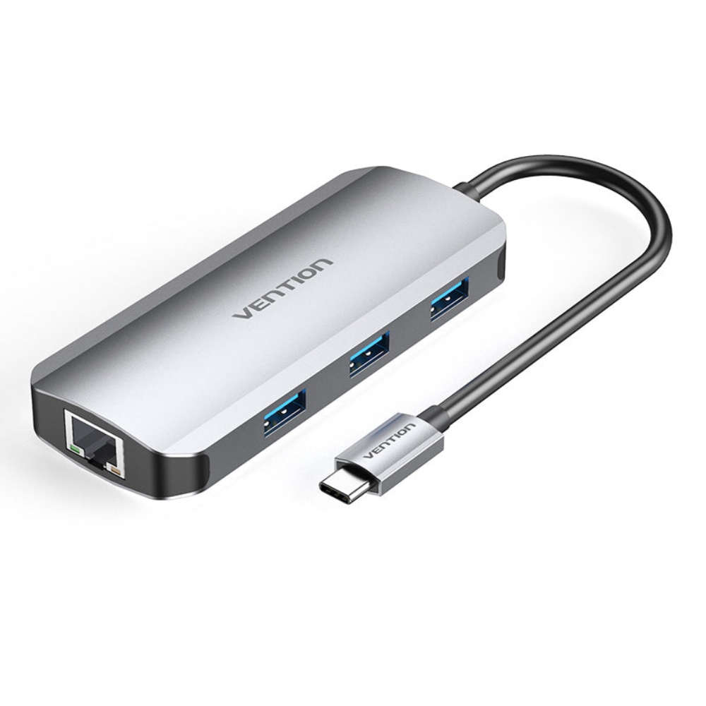 Vention TOHHB Multi-Function USB-C 6-in-1 Docking Station