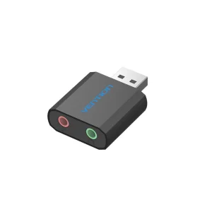 Vention VAB-S17-B USB External Sound Card