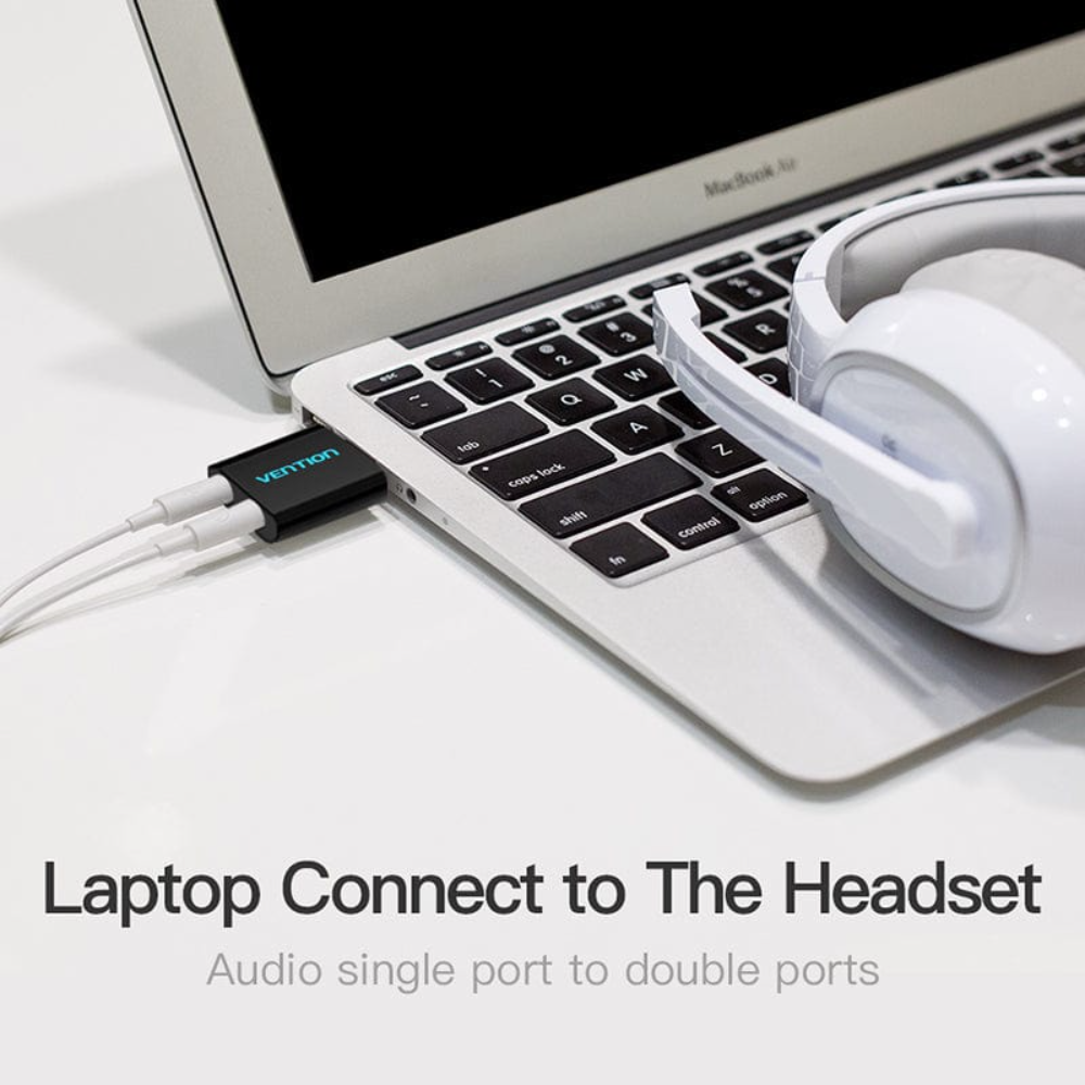 VENTION VAB-S17-B USB EXTERNAL SOUND CARD - Image 4