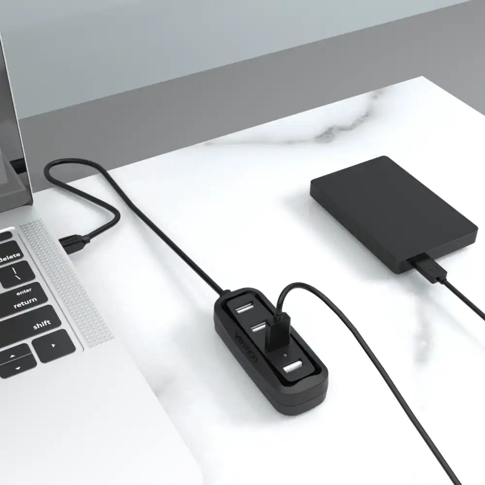 VENTION VAS-J43-B015 4PORT USB 2.0 HUB - Image 3