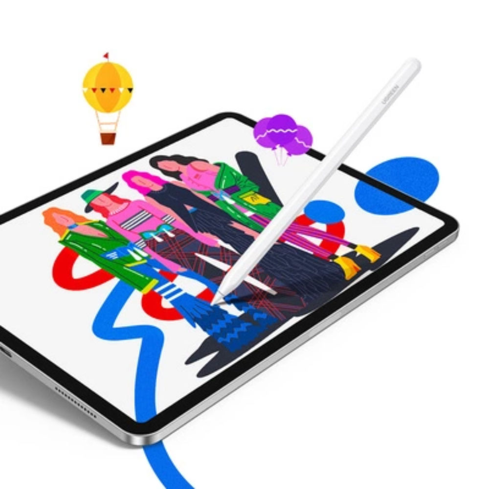 UGREEN 15910 SMART STYLUS PEN FOR IPAD MAGNETIC WIRELESS CHARGING ( WHITE ) - Image 8