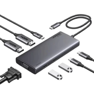 UGREEN 35588 8-in-1 USB-C Docking Station Dual Monitor 4K