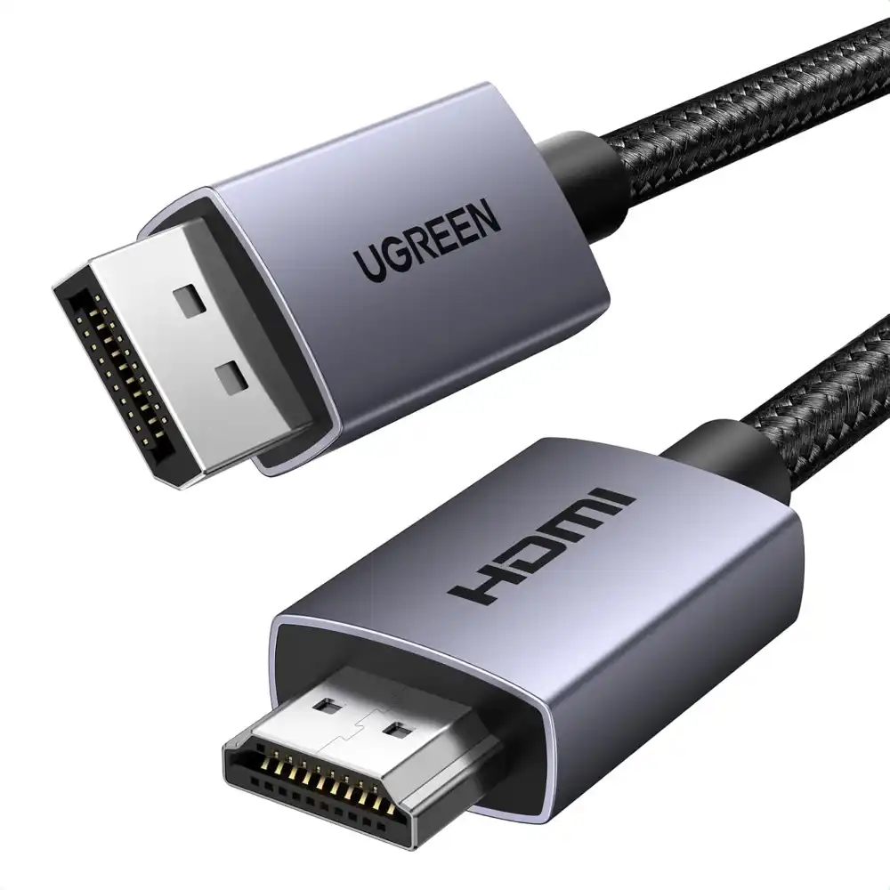 UGREEN 35843 4K DisplayPort to HDMI Cable 1080P@120Hz 3M - Image 3