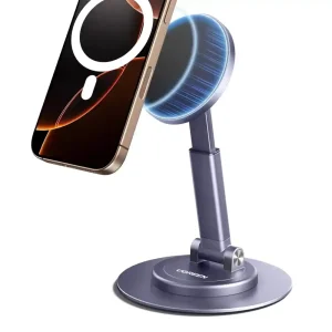 UGREEN 65229 360° ROTATION MAGNETIC DESKTOP PHONE STAND METAL