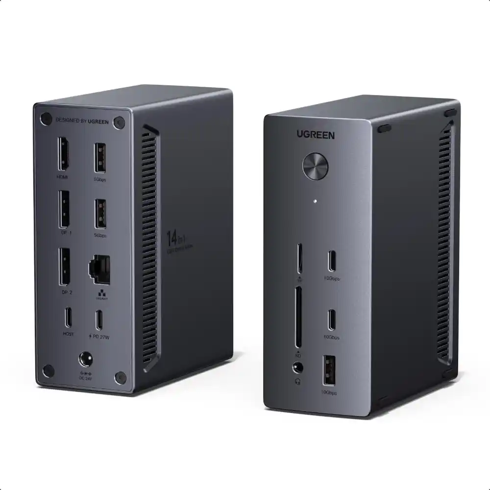 UGREEN 85489 14-in-1 USB-C Docking Station Triple 4K Display