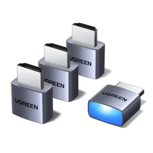 UGREEN 95994 4-Pack HDMI Dummy Plug 4K@60Hz EDID Emulator