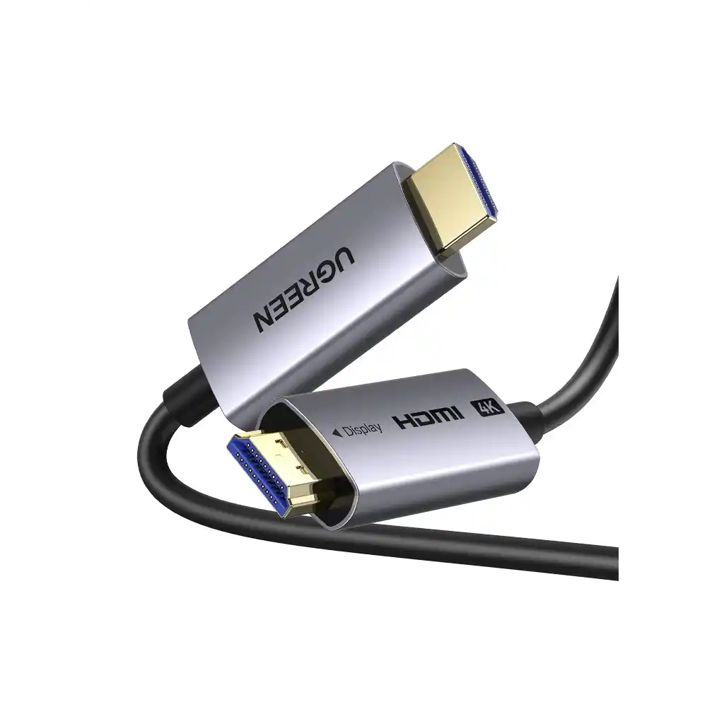 UGREEN 45503 HDMI 4K FIBER OPTIC CABLE ALUMINUM SHELL 10M
