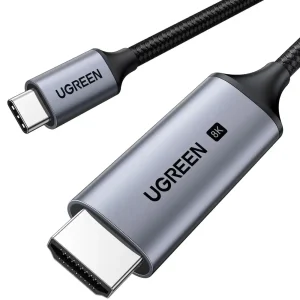 UGREEN 35596 USB C to HDMI 2.1 Cable 8K@60Hz Thunderbolt 5/4/3 Type C Adapter,1M